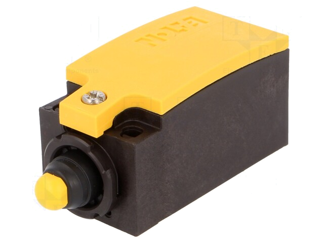 Eindschakelaar; pin Ø8,2mm; NO + NC; 6A; max.400VAC; max.220VDC Eindschakelaar; pin Ø8,2mm; NO + NC; 6A; max.400VAC; max.220VDC